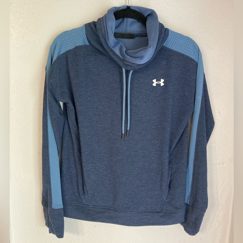 Under Armour Women’s Blue Cowl Neck Sweater